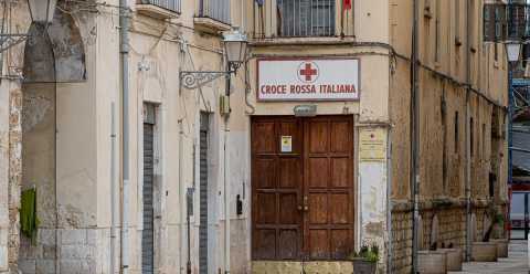 Bari, la storia della sede della Croce  Rossa: dal 500 all'800 fu il convento degli Agostiniani
